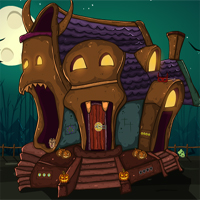 Free online html5 games - Halloween Fairy Rescue from Witch game 