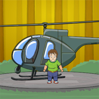 Free online html5 games - Games2Jolly Chubby Boy Helicopter Escape game 