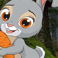 Free online html5 games - AVM Little Funny Rabbit Rescue game 