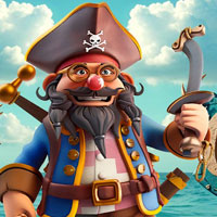 Free online html5 games - Pirate Oceaneye Escape  game 