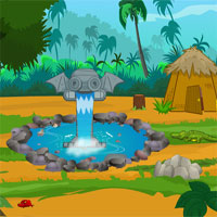 Free online html5 games - Baby Monkey Cave Escape game 