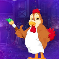 Free online html5 games -  G4K Old Rooster Escape game 