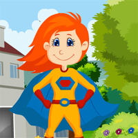 Free online html5 games - G4K Superhero Kid Rescue game 