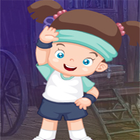 Free online html5 games - G4K Elated Girl Escape  game 