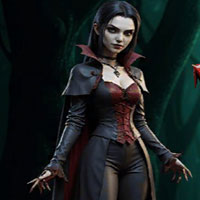Free online html5 escape games - Vampire Queen Escape Game