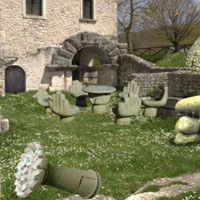 Free online html5 games - FEG Mystery Ancient City Escape game 