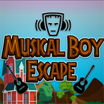 Free online html5 games - Musical Boy Escape game 