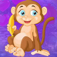 Free online html5 games - G4K Humble Monkey Escape game 