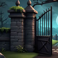 Free online html5 games - Backyard Gate Escape game 