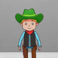 Free online html5 games - 8b Cowboy Escape Quest game 