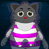 Free online html5 games - G2J Escape The Greedy Cat From Cage game - WowEscape 