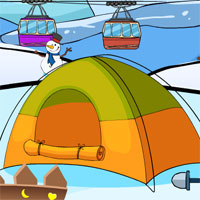 Free online html5 games - GenieFunGames Genie Winter Resort Rescue  game 