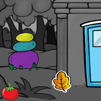Free online html5 games - G2J Black And White Forest Man Hunger Escape game 