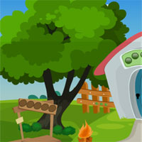 Free online html5 games - Games4King Cute Calf  Escape game 