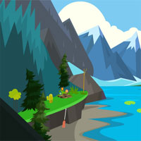 Free online html5 games - Cute Lion Escape  game 