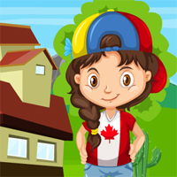 Free online html5 games - G4K Canadian Girl Rescue game 
