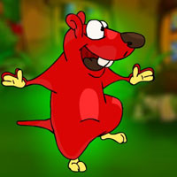 Free online html5 games - G2J Rescue the Red Rat from Bees game 