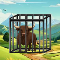 Free online html5 games - G2M Mighty Yak Cage Escape game 