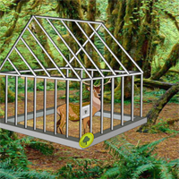 Free online html5 games - KNF Forest reindeer escape game 