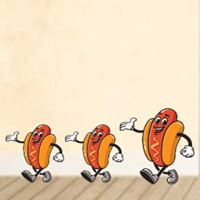 Free online html5 games - 8b Hotdog Escape game 