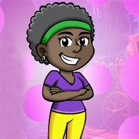 Free online html5 games - Games4King Dark Skinned Girl Escape game 