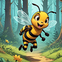 Free online html5 games - Energetic Honeybee Escape game 
