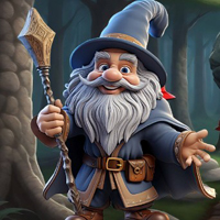 Free online html5 games - Wisdom Dwarf Man Escape game 