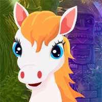 Free online html5 games - White Horse Escape game 