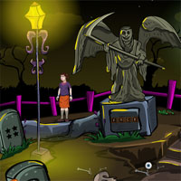 Free online html5 games - Halloween Creepy Cemetry EnaGames game 