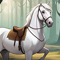 Free online html5 games - Noble Steed Escape Game game 