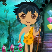 Free online html5 games - Games4king Prehistoric Man Rescue game - WowEscape 