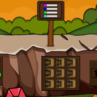 Free online html5 games - G2J The Cave Dweller Hungry Escape game 