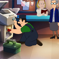 Free online html5 games - Midnight Cinema Escape game 
