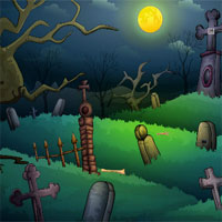 Free online html5 games - Ena The Circle 2 Graveyard Escape game 