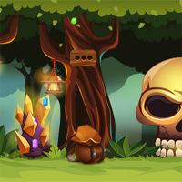Free online html5 games - ZooZooGames Hidden Treasure Forest Escape game 