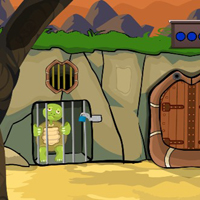 Free online html5 games - G2J Forest Green Tortoise Rescue game 