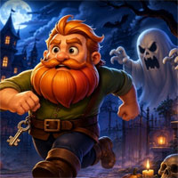 Free online html5 games - Pumpkinbeard Man Escape Game game 