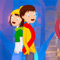 Free online html5 games - Valentine Hug Day Escape game - WowEscape 