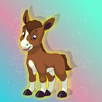 Free online html5 games - G2J Rescue The Little Funny Foal game 