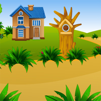Free online html5 games - Forest Modern House Escape game 