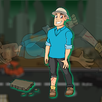 Free online html5 games - G2J Future Man Rescue game 