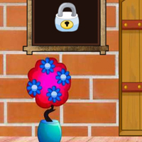 Free online html5 games - 8b Brick Rooms Escape game 