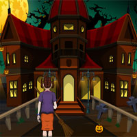 Free online html5 games - Halloween Tough Path Ahead EnaGames game 