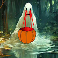 Free online html5 games - HOG Escape From Pumpkin Haunted Forest game 