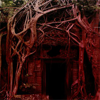 Free online html5 games - Red Temple Escape game 
