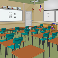 Free online html5 games - REPLAY American Classroom Escape game 
