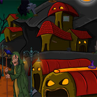 Free online html5 games - Halloween Town EnaGames game 