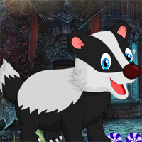 Free online html5 games - Games4King Rescue The Cartoon Badger game 