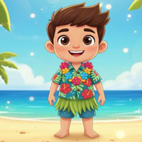 Free online html5 escape games - Island Pacific Boy Escape