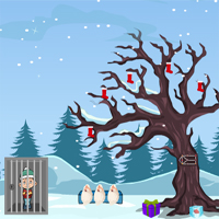 Free online html5 games - Winter House Escape Games4Escape game 